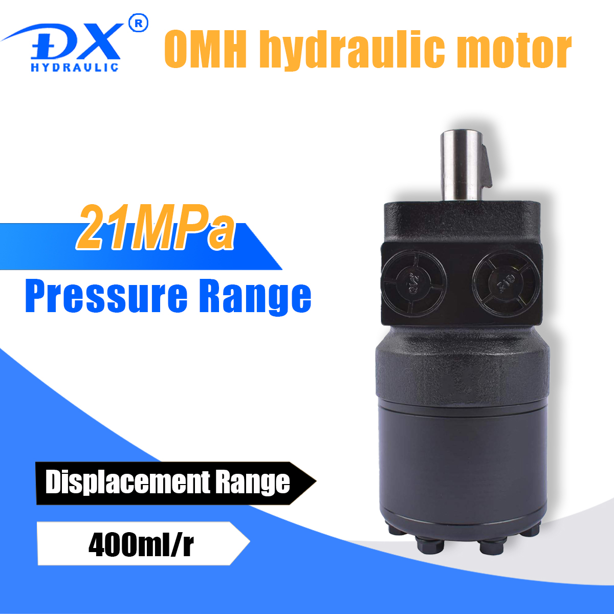 OMH Medium-sized Shaft-distribution Cycloidal Hydraulic Motor