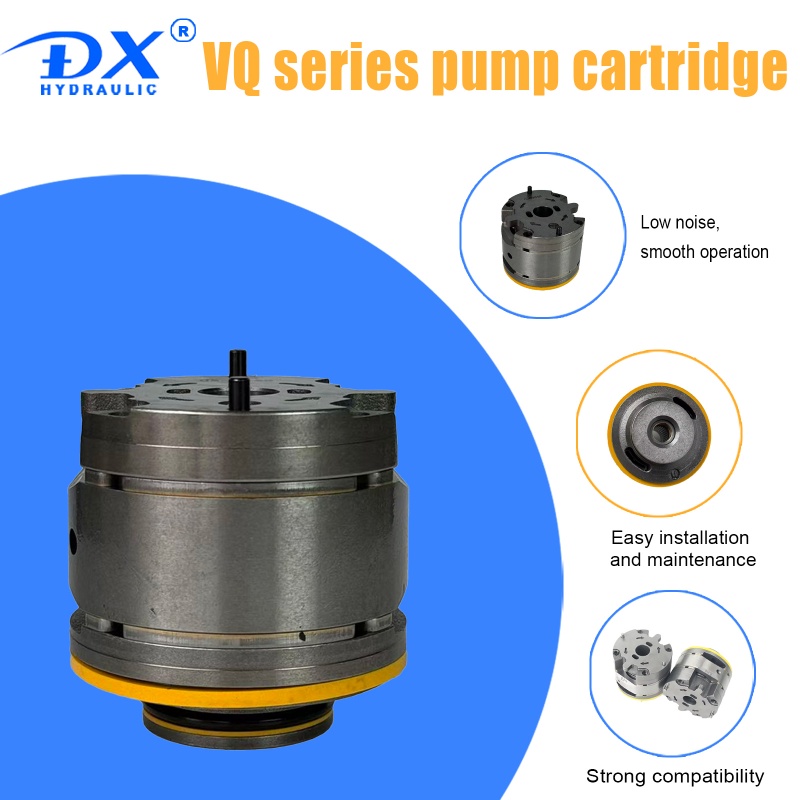 VQ Series Hydraulic Vane Pump Pump Cartridge Kits With High Speed High Pressure For Engineering Machinery