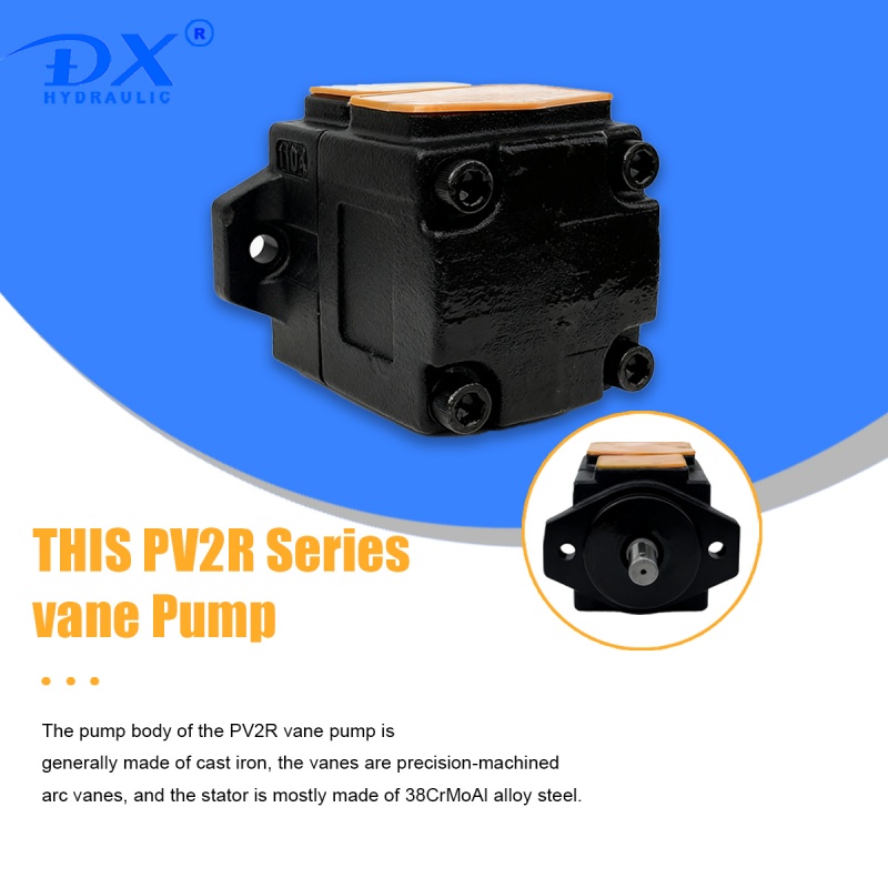 PV2R1 Low Noise Operation Hydraulic Vane Pump With High Pressure