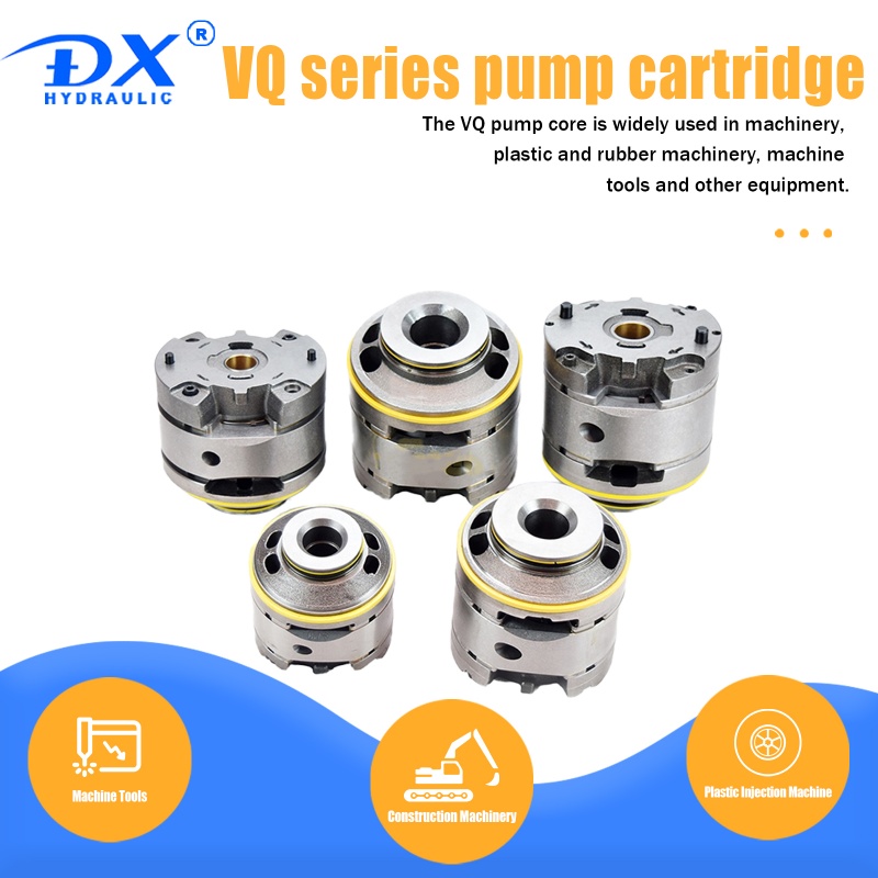 VQ Series Hydraulic Vane Pump Pump Cartridge Kits With High Speed High Pressure For Engineering Machinery