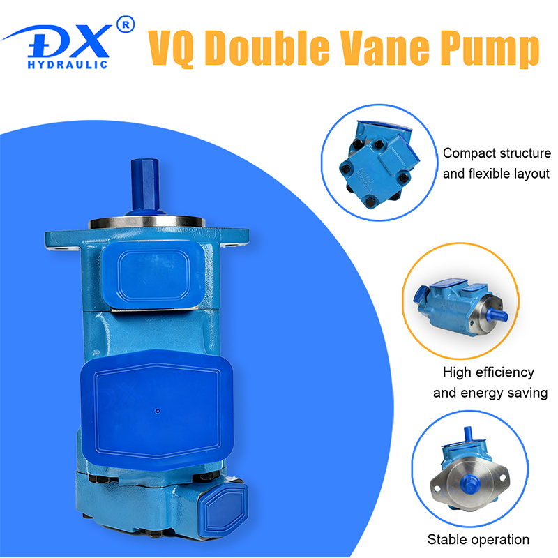 2520V Double Pump Hydraulic Vane Pump With Low Noise And High Pressure