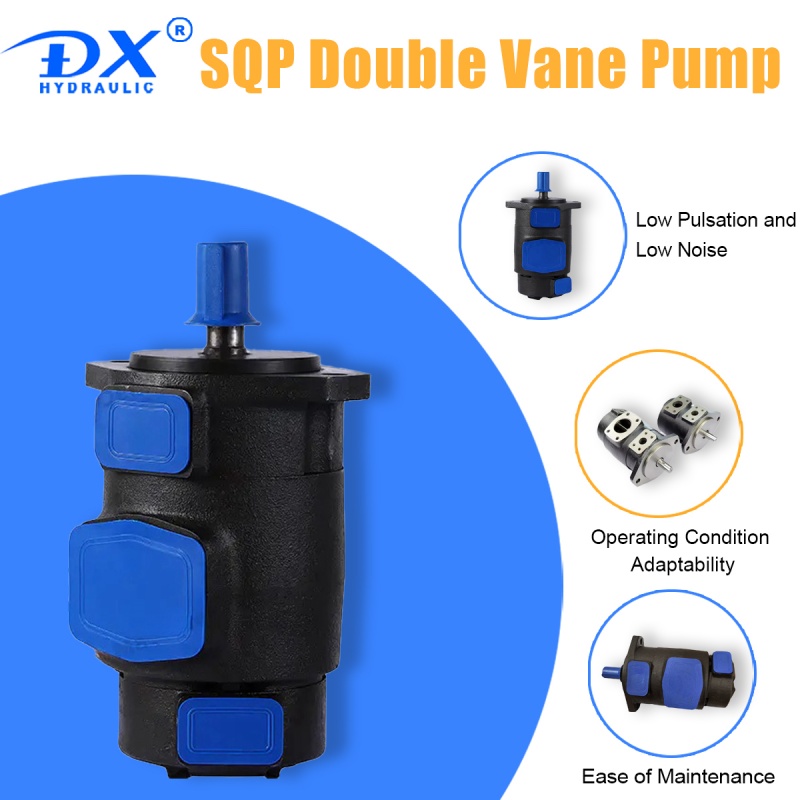 SQP Series High Pressure Double Pump Hydraulic Vane Pump For Tokimec