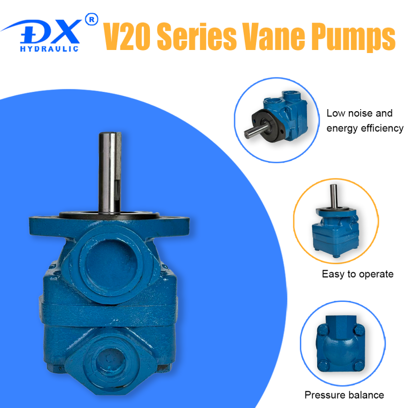 V Series 20V Hydraulic Vane Pump With Low Noise And High Pressure For Vickers