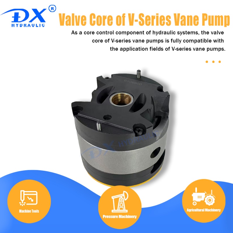 V Series 20-45V Hydraulic Vane Pump Cartridge Kits With Low Noise High Pressure For Industrial Equipment