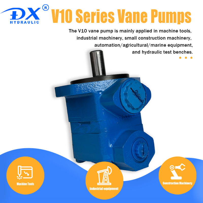 V Series 10V Durable Hydraulic Vane Pump With Low Noise And High Efficiency
