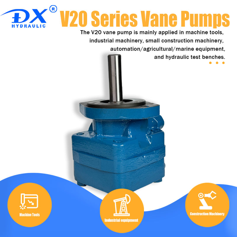 V Series 20V Hydraulic Vane Pump With Low Noise And High Pressure For Vickers