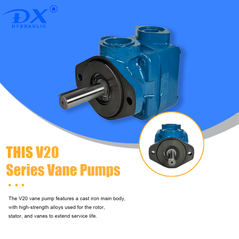 V Series 20V Hydraulic Vane Pump With Low Noise And High Pressure For Vickers