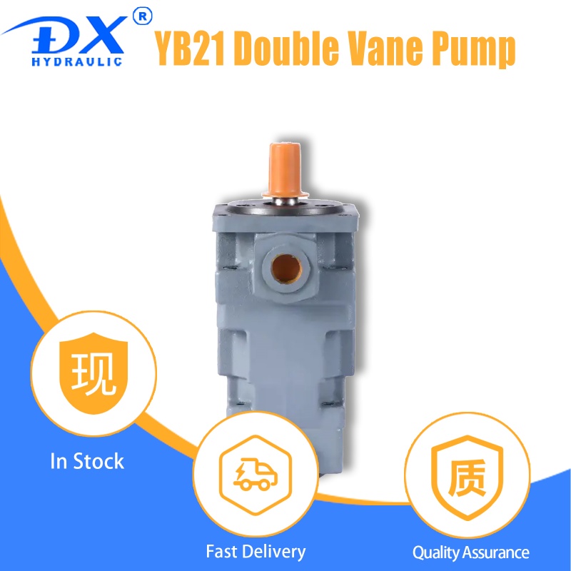 YB2-21 Stable Reliable Double Pump Hydraulic Vane Pump With Medium And Low Pressure
