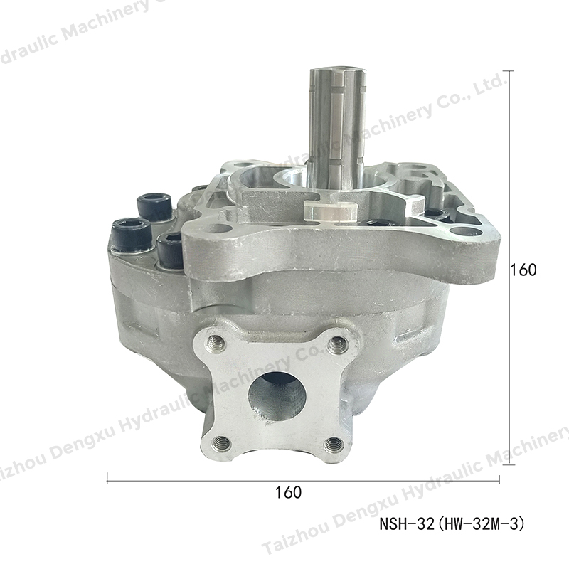 NSH-10 10cc/rev Russian LTZ-155 three-axle truck tractor hydraulic gear pump